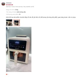 Thumbnail Nồi Chiên Không Dầu Masuto MSKing 6L-1700W 2 Tầng Đốt, Nồi Chiên Hơi Nước Phun Sương Vỏ Thép Cacbon 100% 3