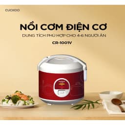 Thumbnail Nồi Cơm Điện Cuckoo 1.8 lít CR-1001V - Lòng nồi chóng dính - Hàng Chính hãng- Bảo hành 2 năm 3