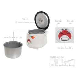 Thumbnail Nồi Cơm Điện CUCKOO 1,8 lít CR-1021 nhiều màu - Hàng chính hãng - Chất lượng Hàn Quốc 3