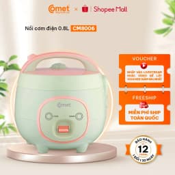 Thumbnail Nồi cơm điện mini 0,8L nắp gài COMET - CM8006 2