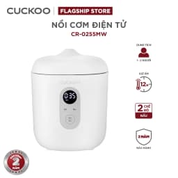 Thumbnail Nồi cơm điện Mini Cuckoo 0.36L CR-0255MW - Lòng nồi chống dính - Hàng chính hãng 1