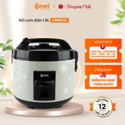Thumbnail Nồi cơm điện nắp cài 1,8L COMET - CM8016 1