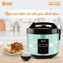 Thumbnail Nồi cơm điện nắp cài 1,8L COMET - CM8016 4