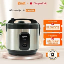 Thumbnail Nồi cơm điện nắp gài lòng niêu 1,8L COMET - CM8068 1