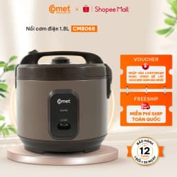 Thumbnail Nồi cơm điện nắp gài lòng niêu 1,8L COMET - CM8068 2