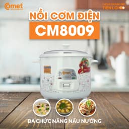Thumbnail Nồi cơm điện nắp rời 1.2L COMET - CM8009 1