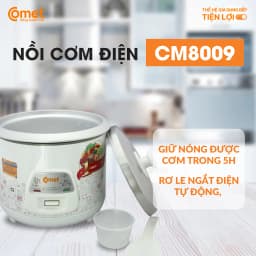 Thumbnail Nồi cơm điện nắp rời 1.2L COMET - CM8009 4