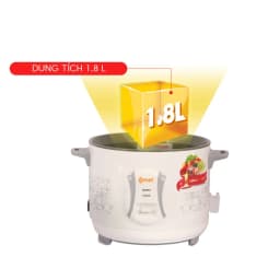Thumbnail Nồi cơm điện nắp rời 1,8L COMET - CM8021 4