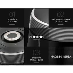 Thumbnail Nồi cơm điện tử áp suất Cuckoo 1.8L CRP-QW1000F (tiếng Anh) - Lòng nồi phủ men Xwall độc quyền - Sản xuất tại Hàn Quốc 2