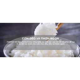 Thumbnail Nồi cơm điện tử áp suất Cuckoo 1.08 lít CRP-R0600F màu đen - lòng nồi chống dính cao cấp phủ Xwall Black shine- Quốc tế 2