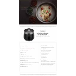 Thumbnail Nồi cơm điện tử áp suất CUCKOO CRP-PK1000S 1,8 lít - Hàng chính hãng 4