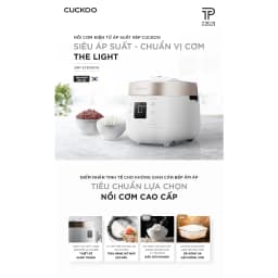 Thumbnail Nồi cơm điện tử áp suất kép Cuckoo 1.8L CRP-ST1010FW - Lòng nồi phủ men Xwall độc quyền 2