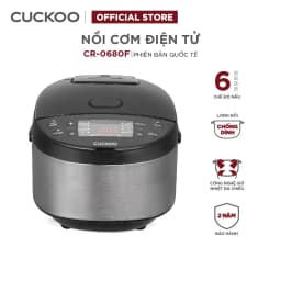 Thumbnail Nồi cơm điện tử Cuckoo 1.08L CR-0680F đa chức năng, thiết kế hiện đại - Bảo hành 2 năm - Hàng chính hãng Cuckoo 1