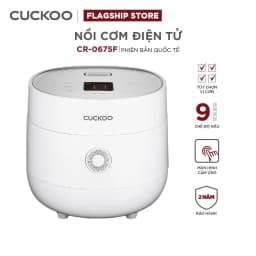 Thumbnail Nồi cơm điện tử CUCKOO CR-0675F phiên bản quốc tế 1,08 lít- Lòng nồi chống dính - Hàng chính hãng 2