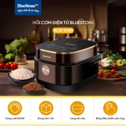 Thumbnail Nồi Cơm Điện Tử Lòng Niêu BlueStone RCB-5949 - 1,5 Lít - 860W 2