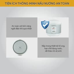 Thumbnail Nồi Cơm Nắp Gài BlueStone RCB-5527 - 1,8 lít - 700W Lòng dày 1,5mm 4
