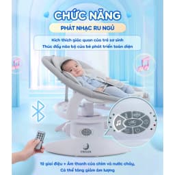 Thumbnail Nôi điện Chilux cho bé E9 có điều khiển từ xa 4