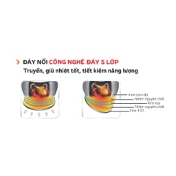 Thumbnail Nồi inox đơn size 24 Kangaroo KG876L 2
