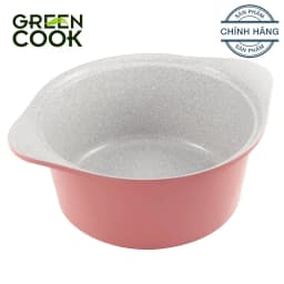 Thumbnail Nồi đúc ceramic vân đá đáy từ chống dính PFOA free Green Cook GCS02-20IH 2