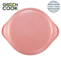 Thumbnail Nồi đúc ceramic vân đá đáy từ chống dính PFOA free Green Cook GCS02-20IH 4