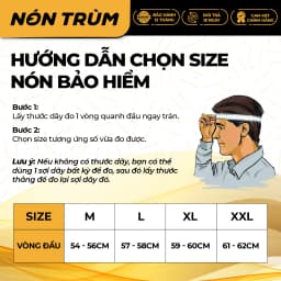 Thumbnail Nón bảo hiểm 3/4 ROYAL M139 có kính âm màu vàng nghệ cam bóng 3
