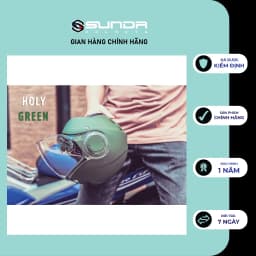 Thumbnail Nón bảo hiểm 3/4 SUNDA 621 chính hãng - nhiều màu 2