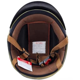 Thumbnail Nón bảo hiểm nửa đầu có kính SUNDY Helmets HP02 Lưỡi trai vân mũ thể thao, Freesize (vòng đầu 56-59cm) cho nam nữ 3