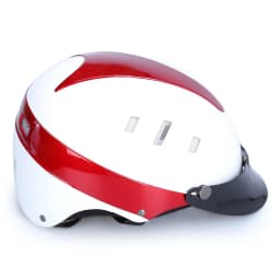 Thumbnail Nón bảo hiểm nửa đầu Protec Rosa RLW, phối màu thời trang, cao cấp, an toàn - Size L 2