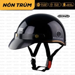 Thumbnail Nón bảo hiểm nửa đầu RONA Haly Luxury có nhiều màu chính hãng tại Nón Trùm 3