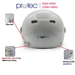 Thumbnail Nón bảo hiểm nửa đầu trẻ em có kính Protec Kitty nhiều màu sắc, gọn nhẹ dành cho bé từ 4-10 tuổi 4