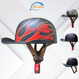 Thumbnail Nón Bảo Hiểm thể thao ĐUA NGỰA VÂN SÒ - Mũ Thời Trang Siêu Đẹp - Mũ Ngược - Vòng Đầu 56-58cm - Mũ Vỏ Sò V&S Helmet S01 3