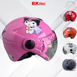 Thumbnail Nón bảo hiểm trẻ em BKtec BK14 - Dành cho bé từ 5 đến 10 tuổi, bé nặng dưới 30kg, Vòng đầu từ 52-54cm, Bảo Hành 12 tháng 1