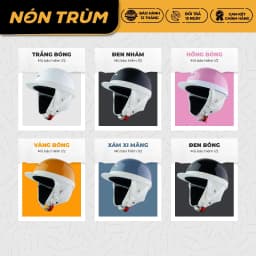 Thumbnail Nón bảo hiểm xe máy 1/2 Rona Bosozoku Plus phong cách Nhật Bản dành cho cả nam và nữ tại Nón Trùm 3