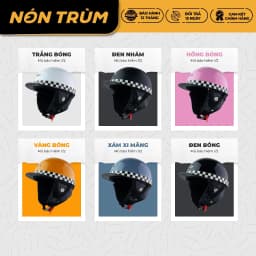 Thumbnail Nón bảo hiểm xe máy 1/2 Rona Bosozoku Plus phong cách Nhật Bản dành cho cả nam và nữ tại Nón Trùm 4