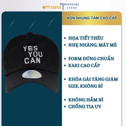 Thumbnail Nón kết nam màu đen nón kết đẹp ngầu xịn thời trang trơn nón kết kaki hàn quốc thể thao ON2 OPPAMAN 1