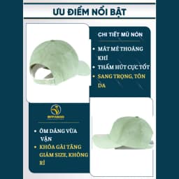 Thumbnail Nón kết nam nữ đẹp xịn ngầu hàn quốc vải nhung thoáng mát thêu chữ everyda cao cấp mịn ON1 OPPAMAN 2