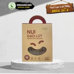 Thumbnail Nui Gạo Lứt, Gạo Trắng, Chùm Ngây HOA SỮA Ăn Kiêng Eat Clean Thực Dưỡng 500g 3