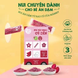 Thumbnail Nui mini rau củ Mămmy cho bé mới ăn dặm tập nhai trên 6 tháng, 100g 4