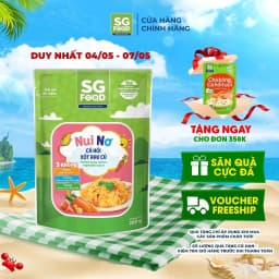 Thumbnail Nui nơ Cá hồi xốt rau củ Sài Gòn Food 200g 1