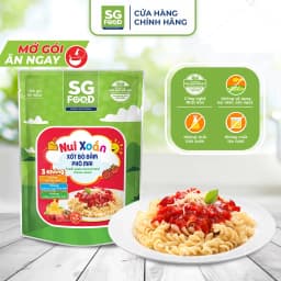 Thumbnail Nui xoắn xốt bò bằm phô mai Sài Gòn Food 200g 1