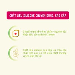 Thumbnail Núm ti cao cấp Mamamy chống sặc và đầy hơi silicon bảo vệ hệ tiêu hóa cho bé 3 size cho trẻ sơ sinh tới 6 tháng 3