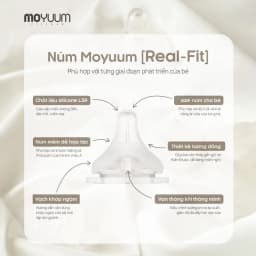 Thumbnail Núm ti Moyuum Hàn Quốc ( 0 - 8 tháng+ ) 2