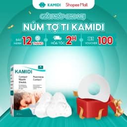 Thumbnail Núm Trợ Ti Kamidi Chất Liệu Silicon Co Dãn Mềm Mại Bảo Vệ Đầu Ngực Cho Mẹ Và Hỗ Trợ Cho Bé Ti Song Song Bình Sữa 1