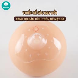 Thumbnail Núm Trợ Ti Kamidi Chất Liệu Silicon Co Dãn Mềm Mại Bảo Vệ Đầu Ngực Cho Mẹ Và Hỗ Trợ Cho Bé Ti Song Song Bình Sữa 4