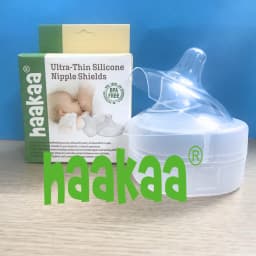 Thumbnail Núm Trợ Ti Mẹ Cho Bé Bú Cao Cấp Haakaa, New Zealand. Hỗ Trợ Mẹ Có Đầu Ti Ngắn, Nhạy Cảm, Đau Rát, Rạn Nứt. 2