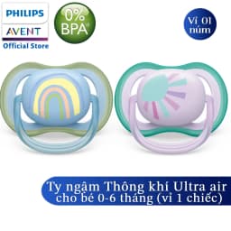 Thumbnail Núm Ty Ngậm Philips Avent Thông Khí - Vỉ Đơn 2