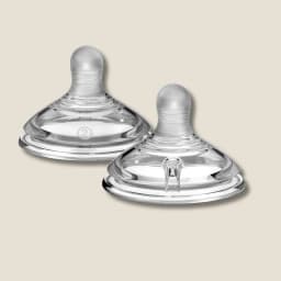 Thumbnail Núm Ty Silicon Siêu Mềm Tự Nhiên Cho Bé Tommee Tippee Natural Start Medium Flow 3-6 tháng (Vỉ đôi, tách lẻ) 3