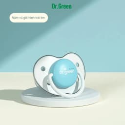 Thumbnail Núm Vú Giả Cho Bé Dr.Green 0 - 6 -12 - 24 Tháng | Bé Sơ Sinh | Silicon Siêu Mềm Cho Bé Ngủ Yên 4