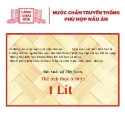 Thumbnail Nước Chấm Cá Cơm Than Làng Chài Xưa chai nhựa cao cấp 1 lít/chai Đặc Biệt Thanh Dịu An toàn Tiết Kiệm 2
