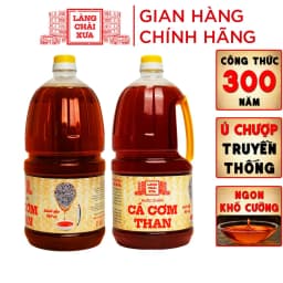 Thumbnail Nước Chấm Cá Cơm Than Làng Chài Xưa chai nhựa cao cấp 2 lít/chai Đặc Biệt Thanh Dịu An toàn 3
